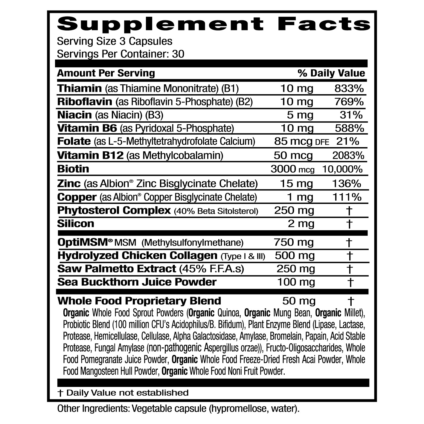 Collagen Hair, Skin & Nails
