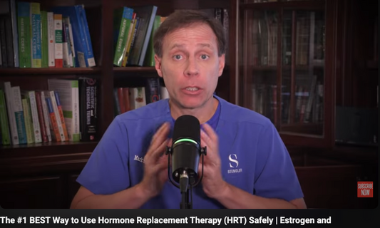 The #1 BEST Way to Use Hormone Replacement Therapy (HRT) Safely | Estrogen and Progesterone