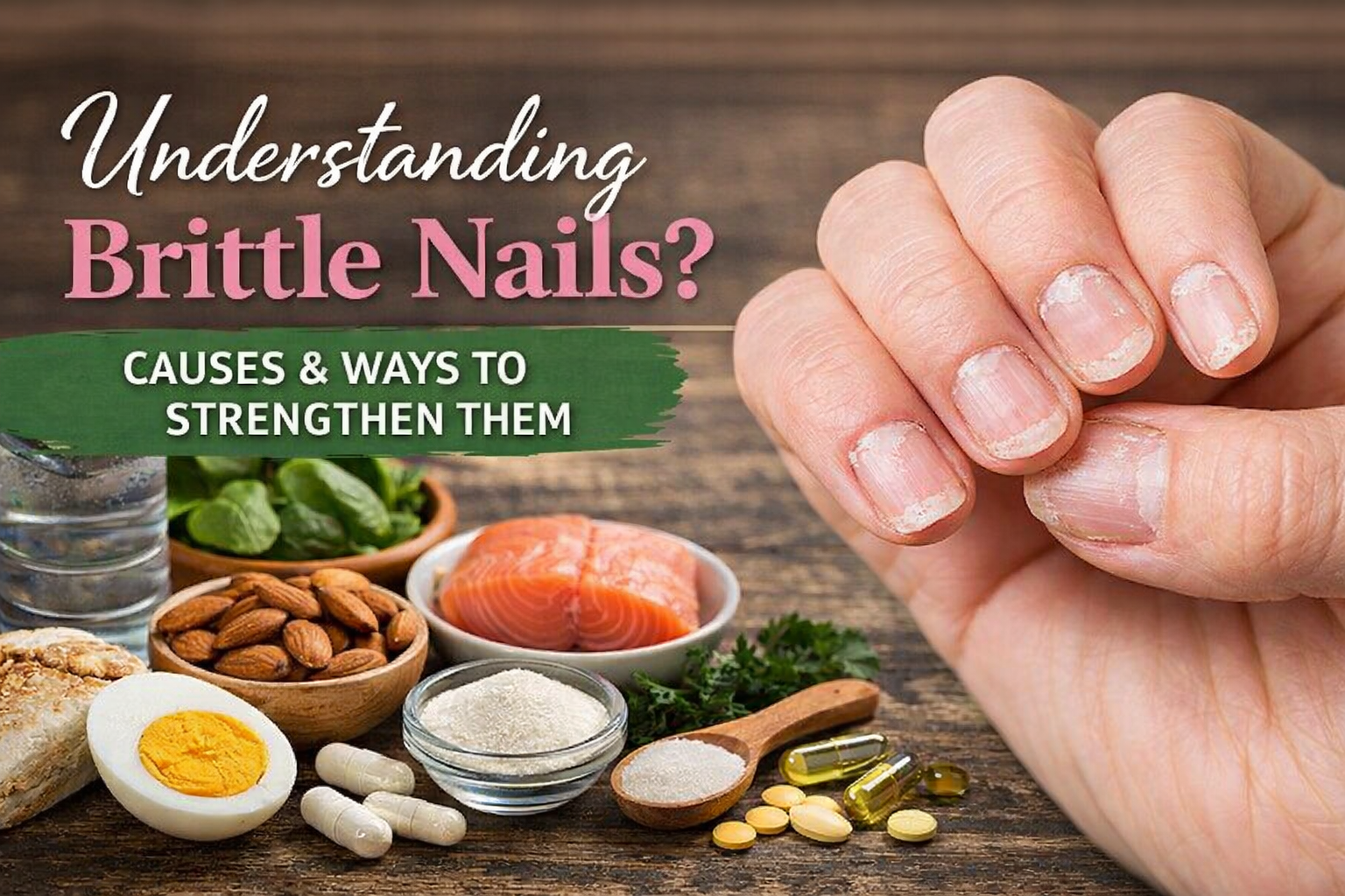 Understanding Brittle Nails: Causes, Nutrition, and Natural Ways to Strengthen Them