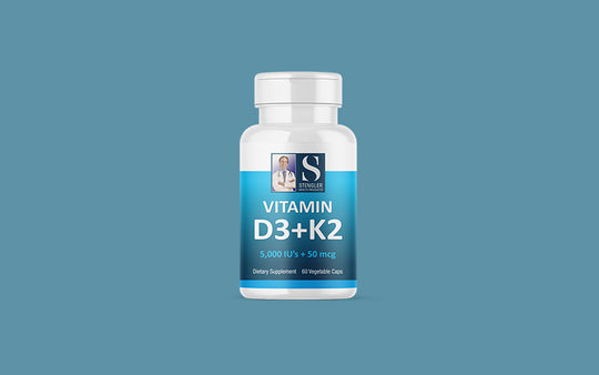 Vitamin D3 plus K2 Medicine Bottle