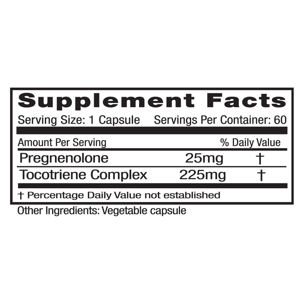 Pregnenolone 25mg