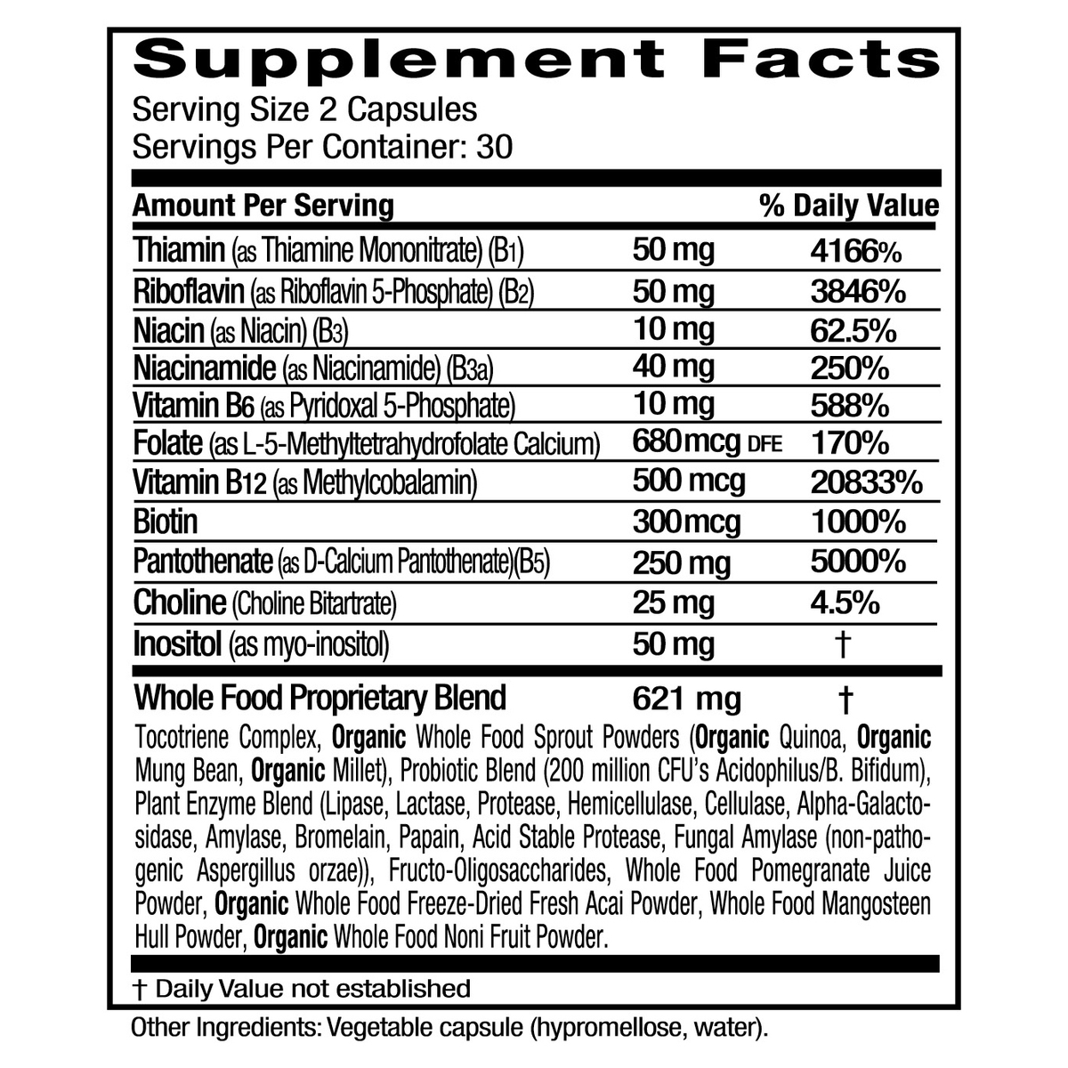 Super B Complex Wellness