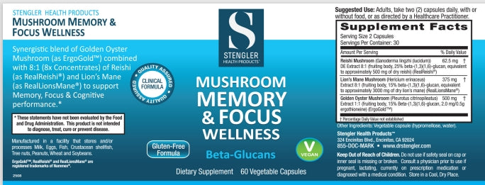 Mushroom Memory & Focus Wellness