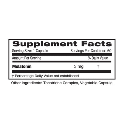 Melatonin Capsules - Time Released
