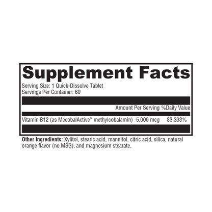 Methyl B12 Sublingual