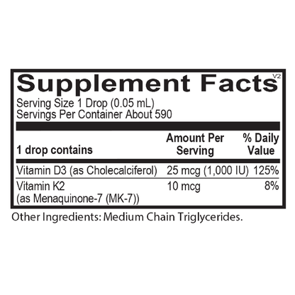 Vitamin K2/D3 Liquid