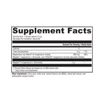 Supplement Facts for Nerva Mag Powder