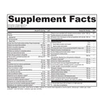 Supplement Facts for Inflam Fighter Sugar Free Chocolate