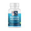 Medicine bottle with label reading 'Reflux Wellness'